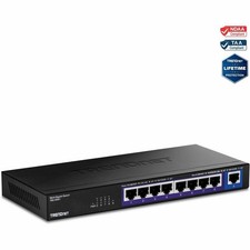 TRENDnet 9-Port Multi-Gig Switch NDAA/TAA Compliant TEG-S591