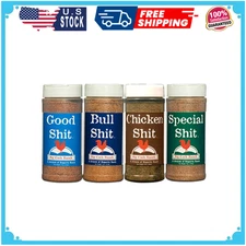 Big Cock Ranch Gourmet Seasoning Bundle All-Purpose Special 13oz, Bull for Steak