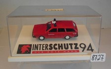 I.M.U. IMU 1/87 VW Passat Feuerwehr Interschutz 94 Werbemodell OVP #8727