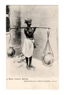 X759 India – Madras – A Water Carrier – Early Unused Postcard