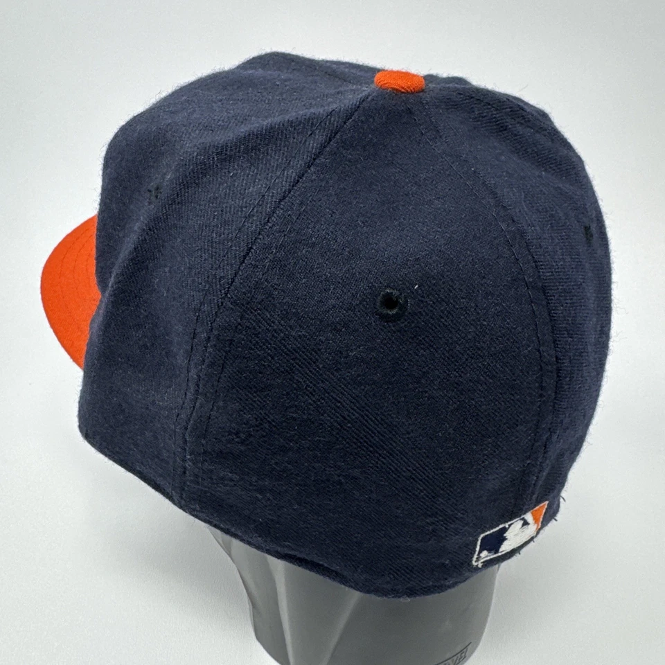 Vintage Detroit Tigers Hat Cap 7 1/4 New Era 5959 Pro Model Diamond Collection - Image 4 of 4