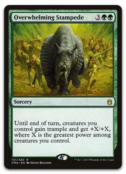 Overwhelming Stampede Commander Anthology 131
