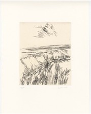 CIARROCCHI ARNOLDO POESIA E IMMAGINE  "PAESAGGIO DELL'ASOLA" 1996 - ACQUAFORTE