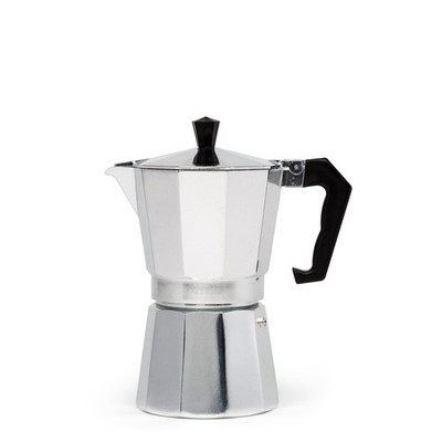 Primula Classic Stovetop Espresso and Coffee Maker, Moka Pot 6 Cup, Silver