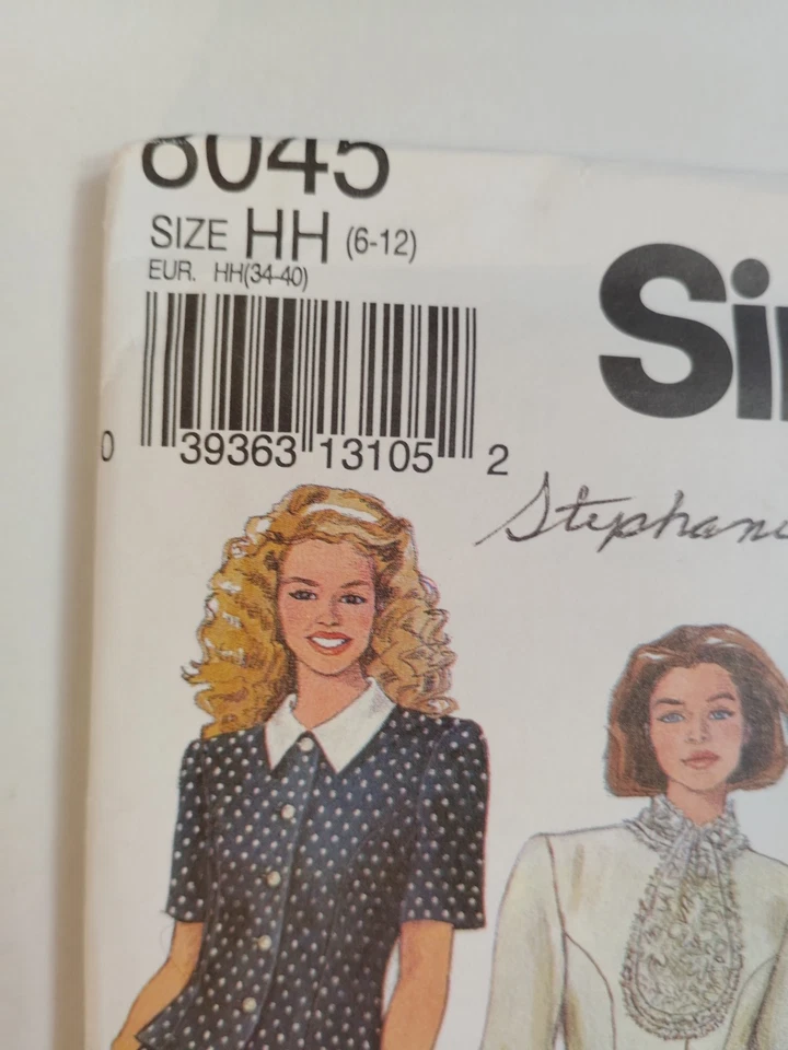 Simplicity 8045 Skirt Pants Top Tie Sewing Pattern Ladies 6 8 10 12 UC Evening - Image 2 of 4