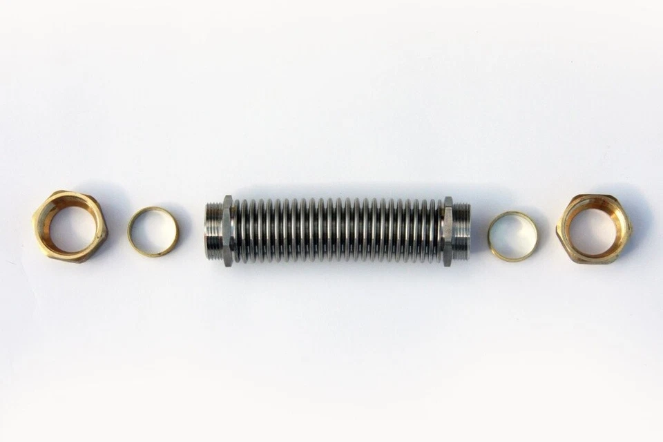 Kompensator Kollektorkopplung Kollektorverbinder 22x22mm Klemmringverschraubung  - Bild 3 von 3