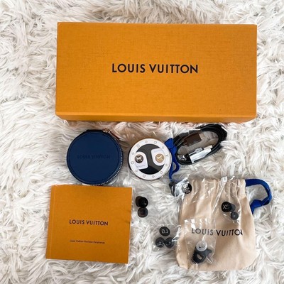 Louis Vuitton QAB120 Horizon Wireless Earphones White Gold