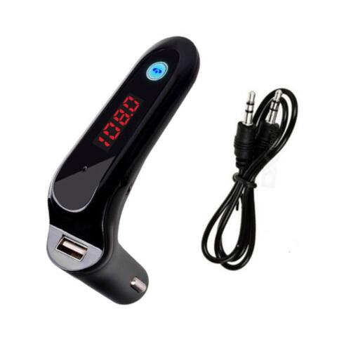 Portable Car Bluetooth FM Transmitter Radio Handsfree MP3 Player/USB Charger N