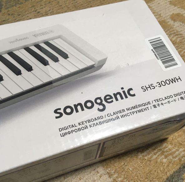 その他 YAMAHA SHS-300WH Yamaha SHS-300 SonoGenic Mini Keytar White 37 Keys with