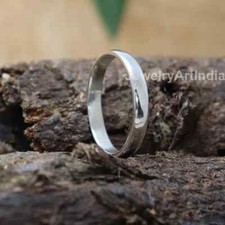 925 Sterling Silver Ring, Stacking Ring, Stackable Ring, Plain 3mm Band All Size