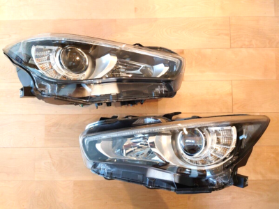 前期 AFS V37スカイライン Q50 US仕様ヘッドライト USDM 米国 Nissan SKYLINE V37 Q50 Headlight Lights Lamps set JDM | eBay