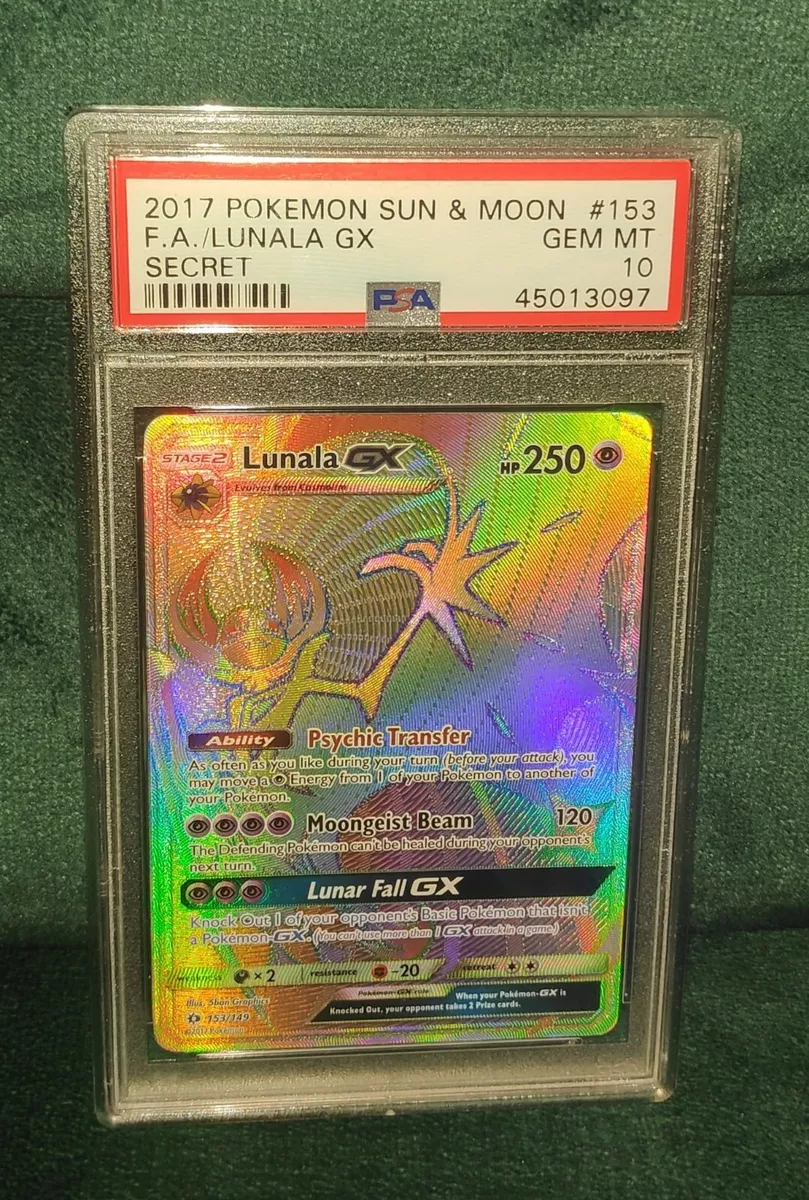 Lunala GX (Secret Rare)