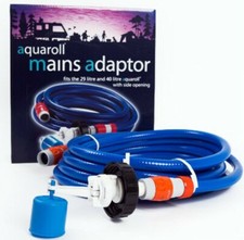 Genuine Aquaroll Mains Water Adaptor Kit Connector Connection Motorhome Caravan