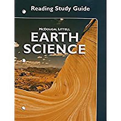 Earth Science: Reading Study Guide by MCDOUGAL LITTEL