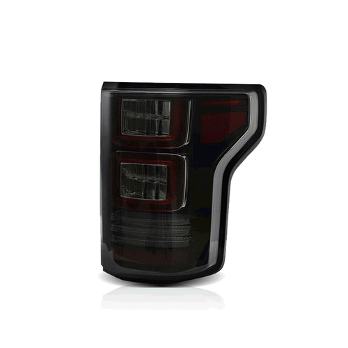 Par de luces traseras LED de lente ahumada señal roja para Ford F150/Raptor 2015-2020 - Imagen 2 de 8