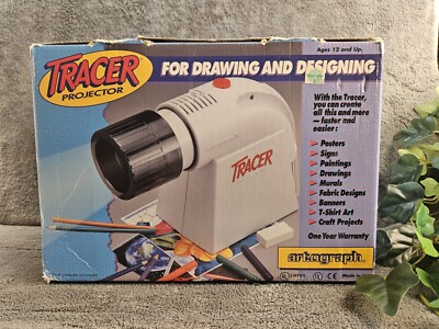 Projector Artograph Art Tracer IN BOX - TESTED and WORKS Vintage