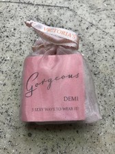 Victorias Secret Gorgeous Demi MultiWay Bra Replacement Low Back Strap Pink NEW