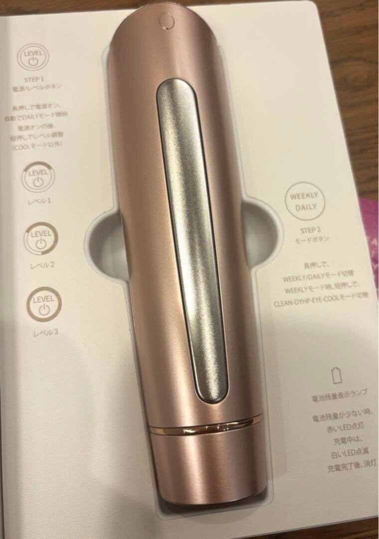 YA-MAN RF Facial Equipment M18-YL Pink Champagne Photo Plus YA-MAN RF Facial Equipment M18-YL Pink Champagne Photo Plus