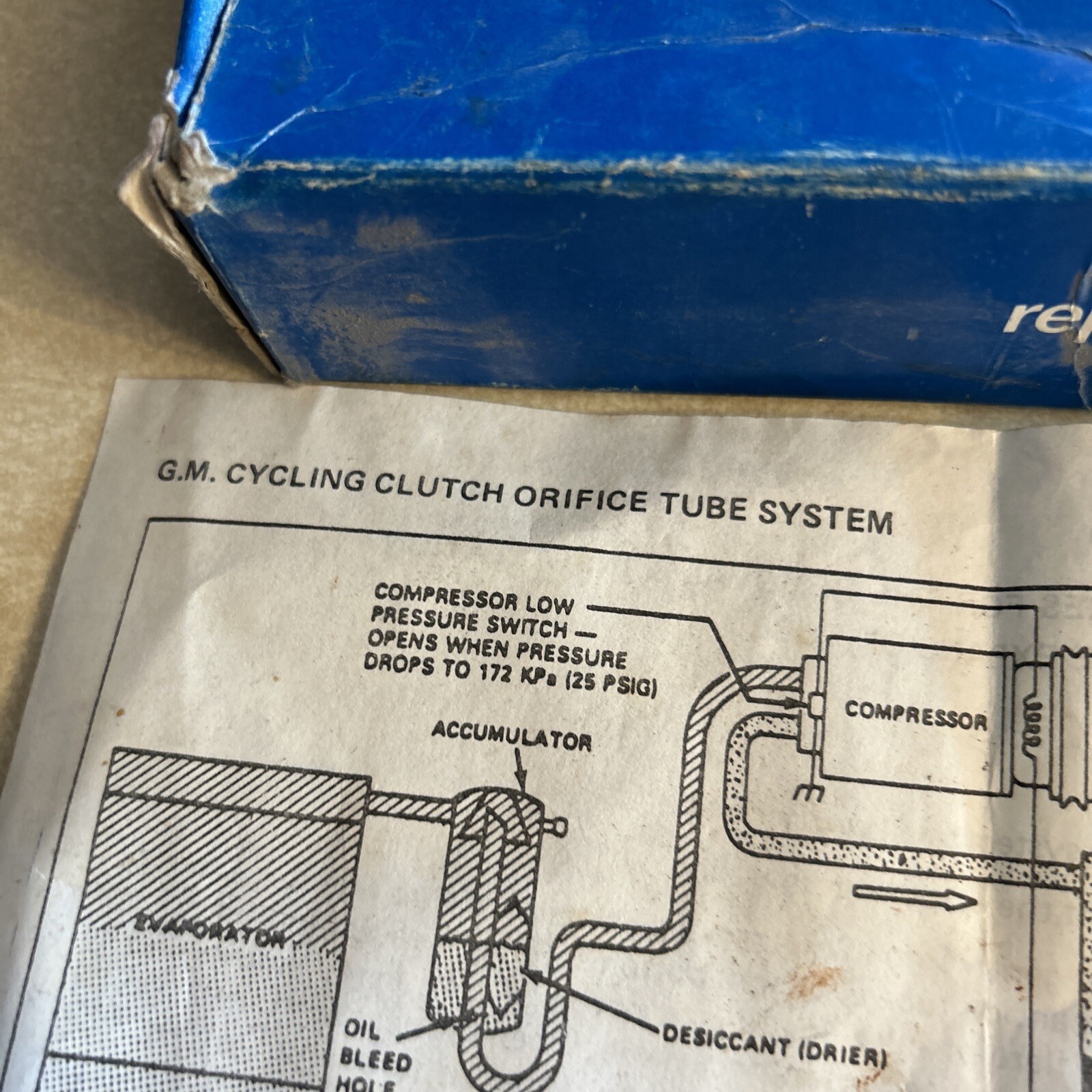 NOS Vintage Automobile A/C Tool NAPA/Murray 200338 Clutch Orifice tube