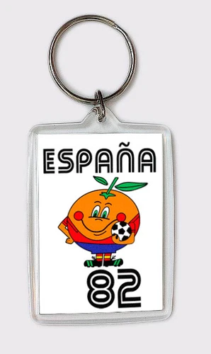 Naranjito Spain 82 Keychain