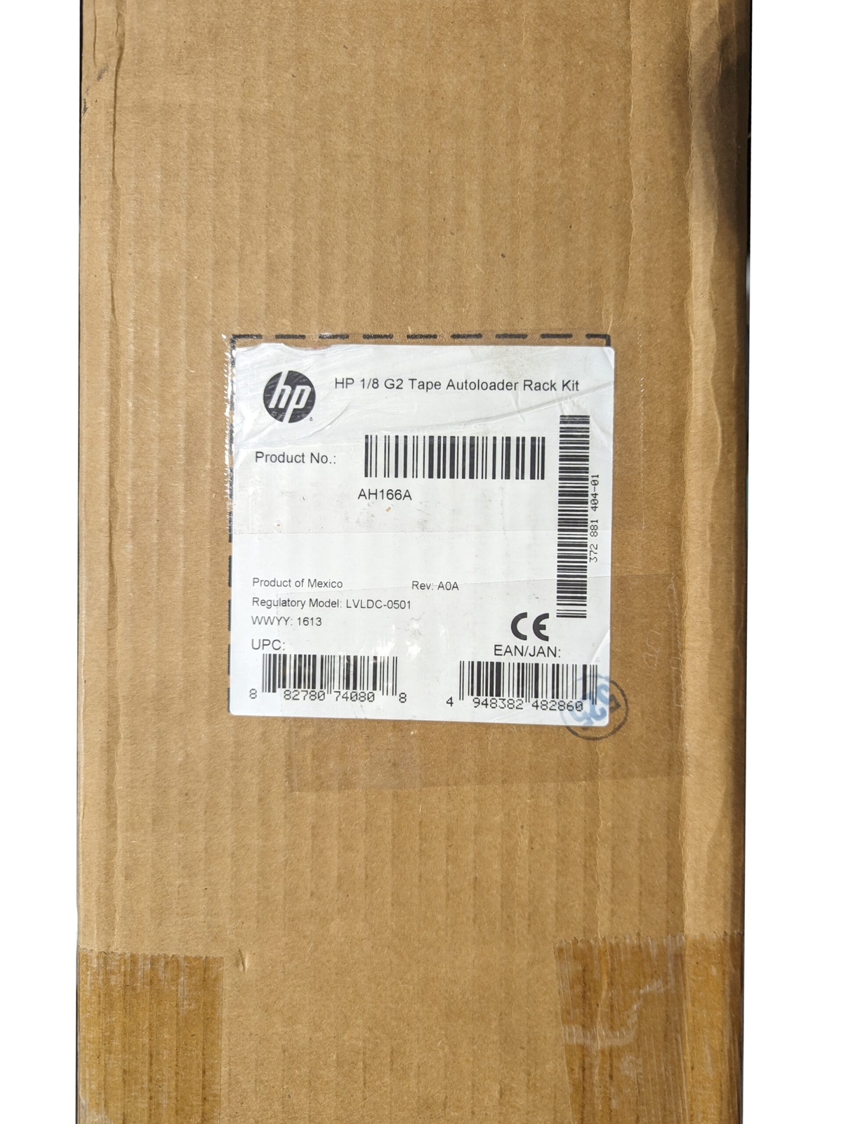 HP StorageWorks 1/8 G2 Tape Autoloader Rack Mount Rail Kit AH166A ...