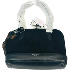 TIGNANELLO Suede Sweet Accordion Satchel - NEW / Some Wear