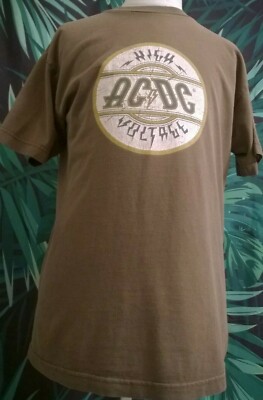AC/DC High Voltage T-shirt Medium Alstyle Apparel