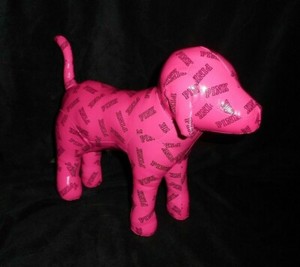 victoria secret dog stuffed animal
