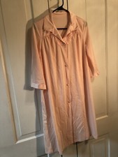 Vintage Vanity Fair Size 34 Small Short Peach Color Robe