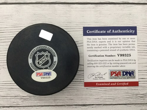 Blake Wheeler Signed Autographed Winnipeg Jets Hockey Puck PSA DNA COA a - Picture 2 of 3