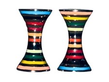 Paul Smith Mainline Mens Signature Stripe Tapered Logo Cufflinks Brand New