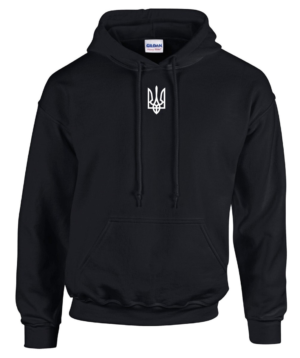 Zelensky Hoodie B Ukraine Military Emblem Sweater GD057