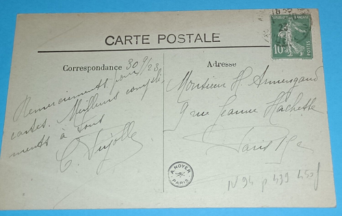 CPA 94 - Ferme des Ecoles - CROIX d'ARCUEIL - Ruches - Imagen 2 de 2