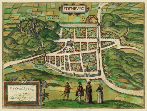Edinburgh Antique Original Antique European Maps & Atlases
