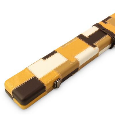 Baize Master 1 Stück GOLD PATCH Luxus Snooker Pool Queue Etui - für 2 Queues