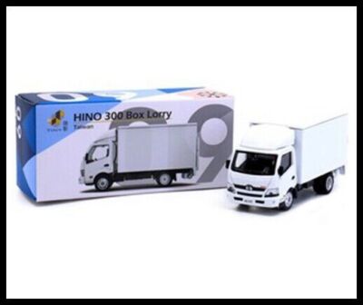 TINY  1/76 TAIWAN TW09 Hino 300 Box Lorry NEW TRUCK diecast car white in box