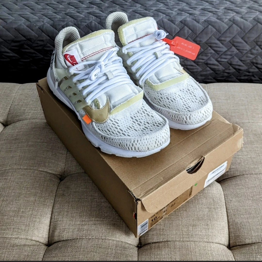 off white nike presto