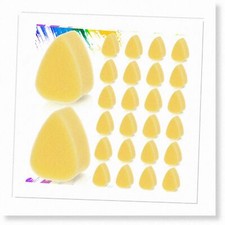PetalGlow Face Paint Sponge Set - 24 Pcs High Density Painting Supplies for Kids