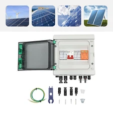 Solar Combiner Box PV Disconnect Switch DC500V/1000V Circuit Breaker Protector