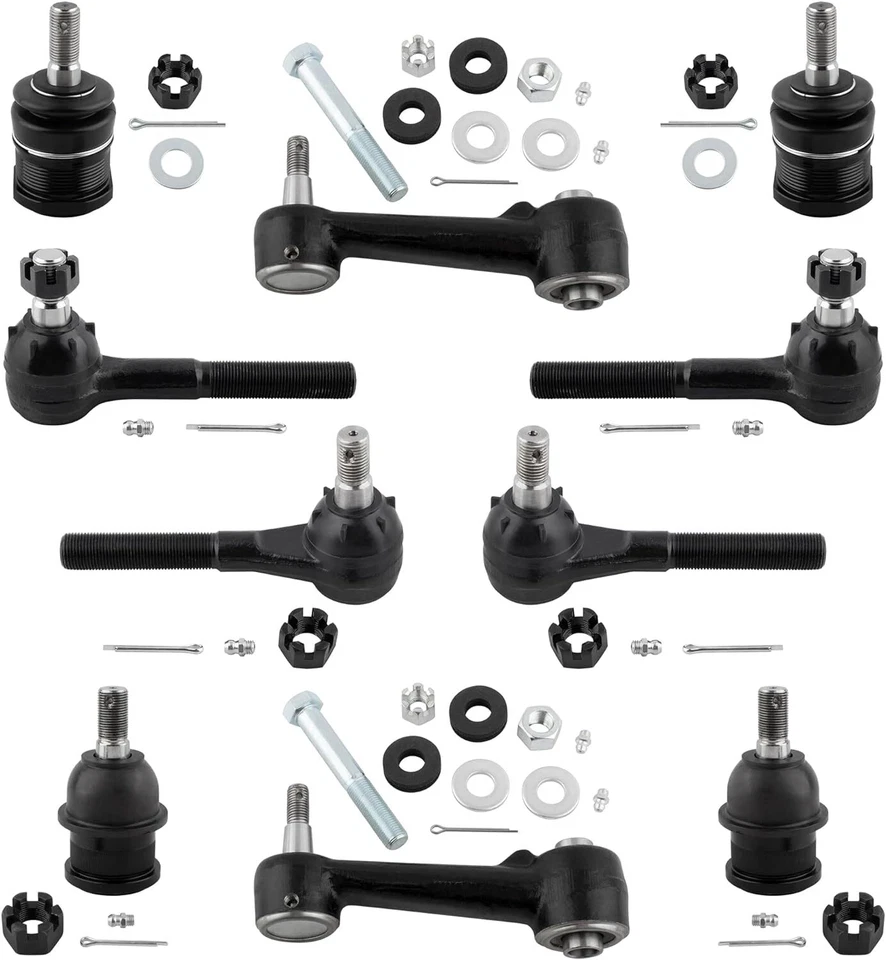 Brazo de rueda loca superior inferior para Dodge Ram 1500 Van 2001-2003 10 piezas Foto 3 de 4