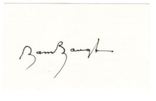 Sammy Baugh Signed Index Card / Autographed NFL Football Washington