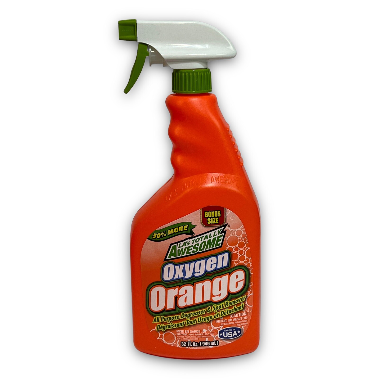 Oxygen Orange Degreaser 32oz LA's Totally Awesome NEW 50 More Bonus