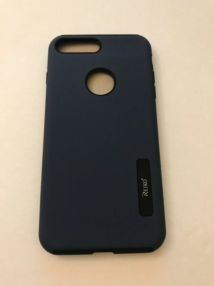iPhone 7/8 Plus Heavy Duty Dual Layer Armor Protective Case- Blue Navy  - Image 2 of 4