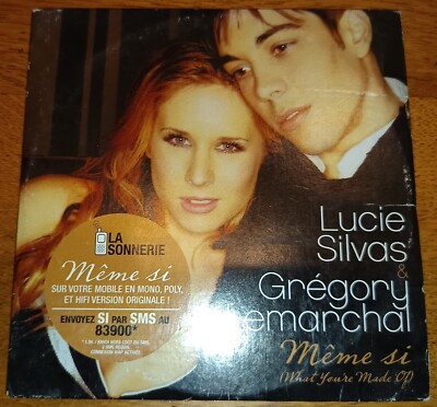 LUCIE SILVAS & GREGORY LEMARCHAL - AUCH WENN ( CD SINGLE ) - C17 -