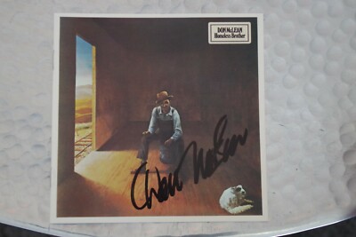 Don McLean - Homeless Brother CD Album signed / autograph / signiert