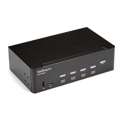 StarTech.com 4 Port HDMI KVM-Switch - 4K 30Hz - Dual Display
