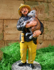 Collection "SOLDATS du FEU":  POMPIER de LONDRES en Tenue de Feu,  1987..no 78