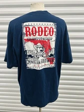 RODEO 2019 Bull Riding Big Rig Martin Brower Vagas Black 3XL