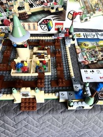 Harry Potter Lego 3862 Hogwarts Interactive Board Game COMPLETE