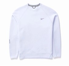 Nike x NOCTA Tech Fleece Crew Sweatshirt Palest Purple Men Sz L New FD8457-568